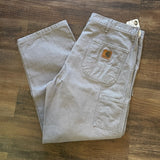 Vintage 2000 Carhartt B11 Gray Work Pants