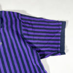 Vintage 90's IZOD Club Vertical Striped Polo Shirt