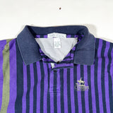 Vintage 90's IZOD Club Vertical Striped Polo Shirt