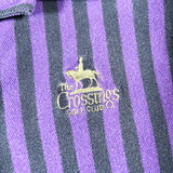 Vintage 90's IZOD Club Vertical Striped Polo Shirt