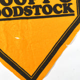 Vintage 70's Snoopy & Woodstock Felt Wall Banner