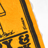 Vintage 70's Snoopy & Woodstock Felt Wall Banner