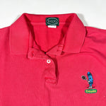 Vintage 90's IZOD Crayola Blue Crayon Tennis Polo Shirt