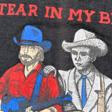 Vintage 80's Hank Williams Jr Tear in my Beer T-Shirt