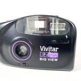 Vintage 1998 Vivitar EZ Point & Shoot Big View 35mm Film Camera