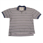 Vintage 90's Izod Striped Golf Polo Shirt