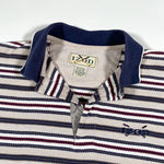 Vintage 90's Izod Striped Golf Short Sleeve Polo Shirt