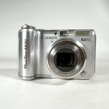 Modern 2007 Canon PowerShot A630 8.0MP CCD Digital Camera