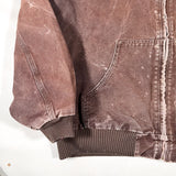 Vintage Y2K Carhartt Active Duck Canvas Hooded Work Jacket