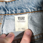 Vintage 1998 Levi’s 550 Light Wash Denim Shorts