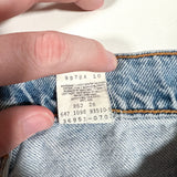 Vintage 1998 Levi’s 550 Light Wash Denim Shorts