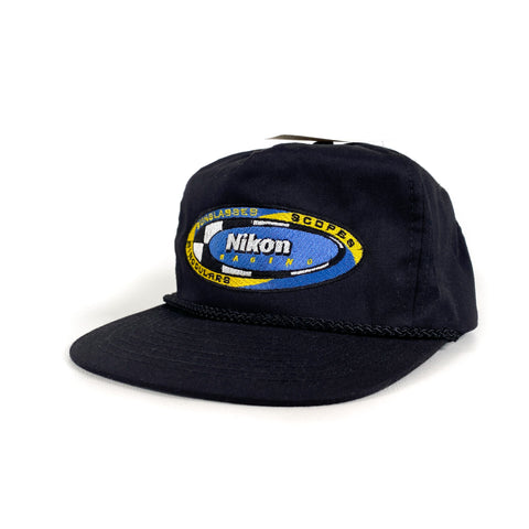 Vintage 90's Nikon Racing Sunglasses Scopes Hat