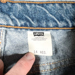 Vintage 1998 Levi’s 550 Blue Denim Shorts