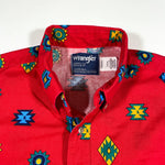 Vintage 80's Wrangler Southwest Cowboy Button Up Shirt