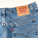 Vintage 1998 Levi’s 550 Blue Denim Shorts