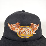 Vintage 90's Harley Davidson Wings Roanoke Virginia Hat