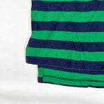 Vintage 90’s Polo Ralph Lauren Green & Navy Striped Polo Shirt