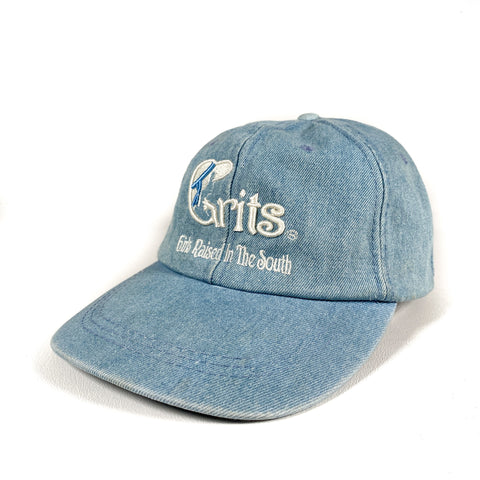 Vintage 90's GRITS Southern Girl Denim Hat