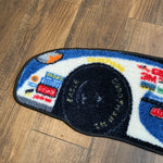 Vintage Y2K NASCAR #6 Viagra Mark Martin Car Shaped Rug