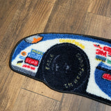 Vintage Y2K NASCAR #6 Viagra Mark Martin Car Shaped Rug