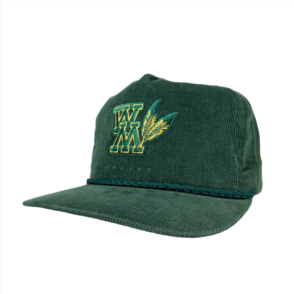Vintage 80 s William Mary University Corduroy Hat CobbleStore Vintage