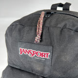 Vintage 1996 JanSport Made in USA Black Backpack