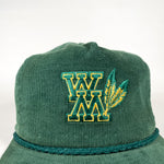 Vintage 80's William & Mary University Corduroy Hat