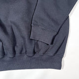 Vintage Y2K Russell Athletic Black Raglan Sweatshirt