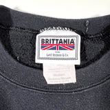 Vintage 90’s Levi’s Britannia Black Crewneck Sweatshirt