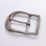 Vintage 90's Stainless Steel Horseshoe Belt Buckle