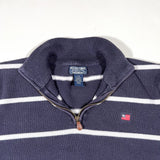 Vintage 90’s Polo Jeans Co. Ralph Lauren Striped Quarter Zip Sweater