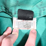 Vintage 90’s Westex FR-7A Distressed Teal Welding Work Jacket