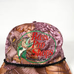 Vintage 90's Bass Pro Shops Predator Camo Rope Hat