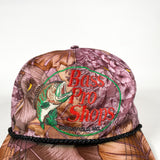 Vintage 90's Bass Pro Shops Predator Camo Rope Hat