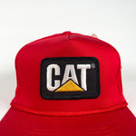 Vintage 90's CAT Caterpillar Rope Hat