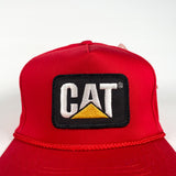 Vintage 90's CAT Caterpillar Rope Hat