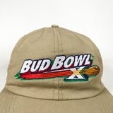 Vintage 90's Bud Bowl X Football Beer Hat