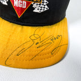 Vintage 90's Miller Racing Team NASCAR Autograph Hat