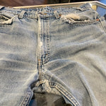 Vintage 1985 Levis 505 Orange Tab Distressed Jeans