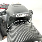 Modern 2009 Canon EOS Rebel T1i Kit w/ 18-135mm & 70-300mm Lenses DSLR Digital Camera