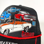 Vintage 80's Transpo Chevrolet Camaro Trucker Hat