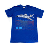 Vintage 80's B-1B Military Bomber Jet Plane T-Shirt