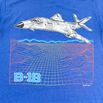 Vintage 80's B-1B Military Bomber Jet Plane T-Shirt