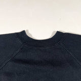 Vintage 90’s Hanes Black Raglan Crewneck Sweatshirt