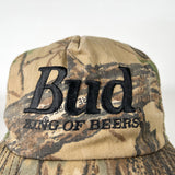 Vintage 90’s Budweiser King of Beers Camo Snapback Hat