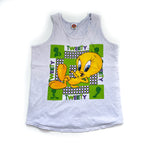 Vintage 1999 Tweety Bird Looney Tunes Tank Top T-Shirt