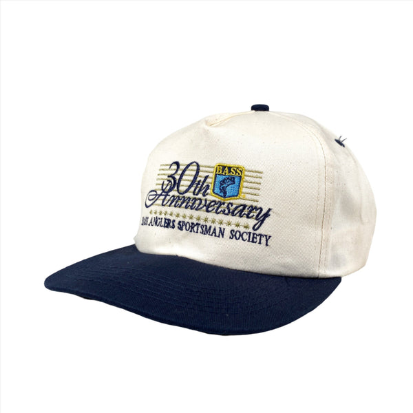 Vintage 90's Bass 30th Anniversary Anglers Society Hat Vintage 90's Bass 30th Anniversary Anglers Society Hat