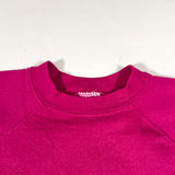 Vintage 80’s Magenta Raglan Crewneck Sweatshirt