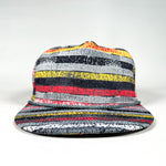 Vintage 90's Fresh to Def Abstract Striped Retro Rope Hat