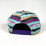 Vintage 90's Fresh to Def Abstract Striped Retro Rope Hat